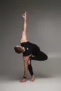 Eka Pada Parshva Utkatasana | Serhiy Hirchak RYT200 Yoga instructor